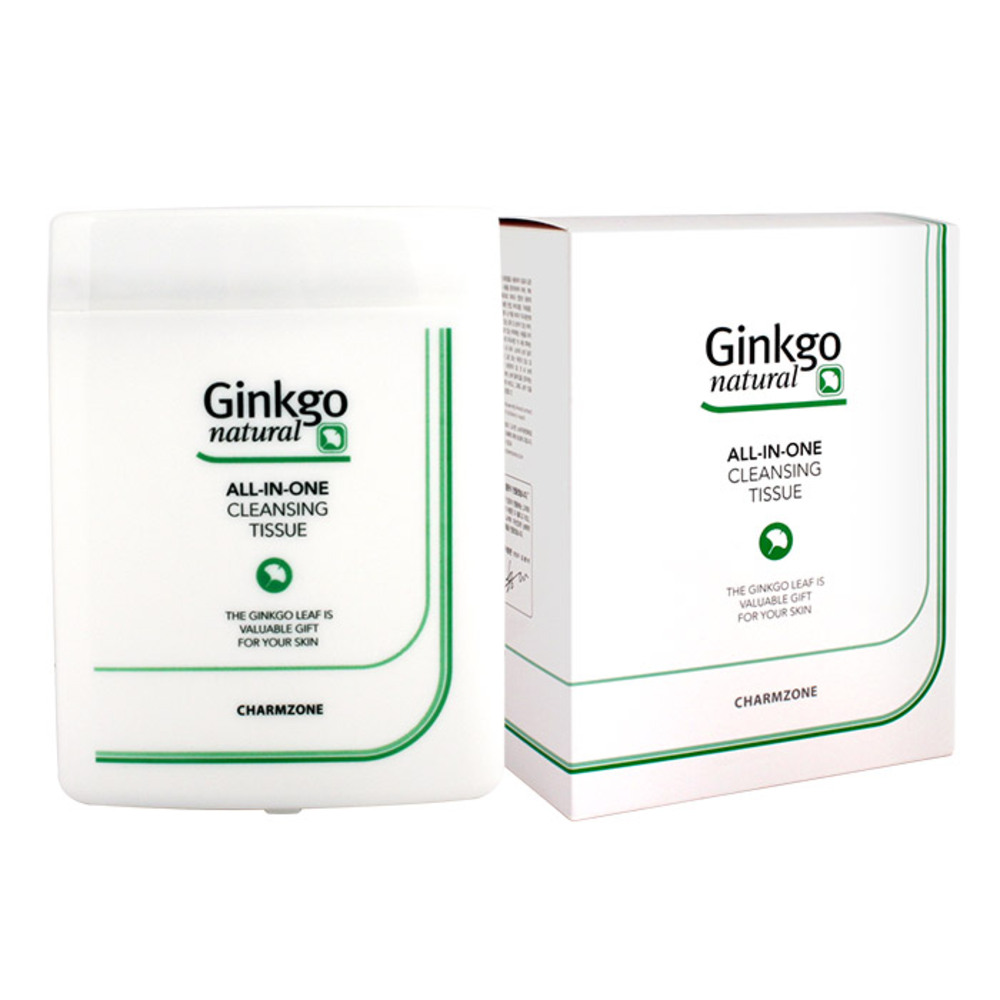 참존 징코 내츄럴 올인원 클렌징 티슈, 110매입, 1개 18,550원