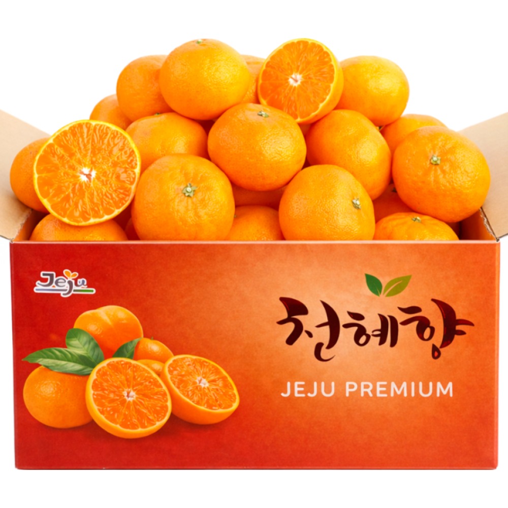 특품종 16브릭스 당도선별 제주 천혜향, 1개, 3kg 27,300원