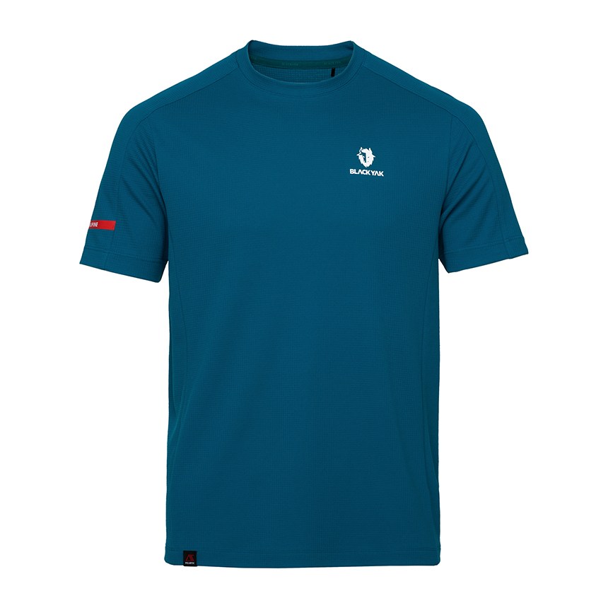 [본사출고]블랙야크 남성 폴라텍 델타 반팔티#1 라운드티셔츠 1BYRTMV004GR 79,000원