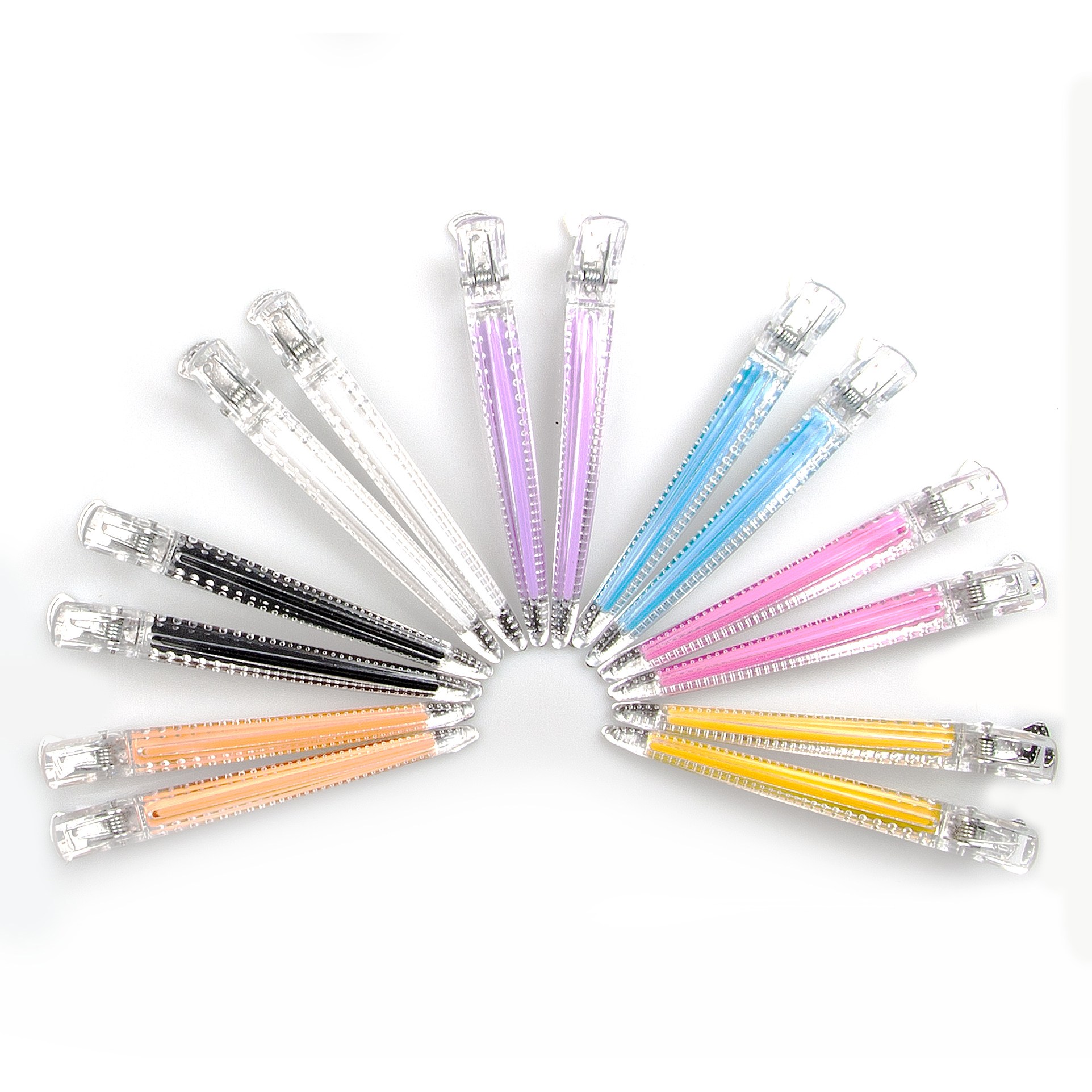 앙코 실리콘 매직핀셋 2P 1세트 커트핀셋 드라이 헤어 핀셋 미용실 집게핀 헤어클립 미용집게 가볍고 미끄러지지않는 핀셋, 핑크 6,900원