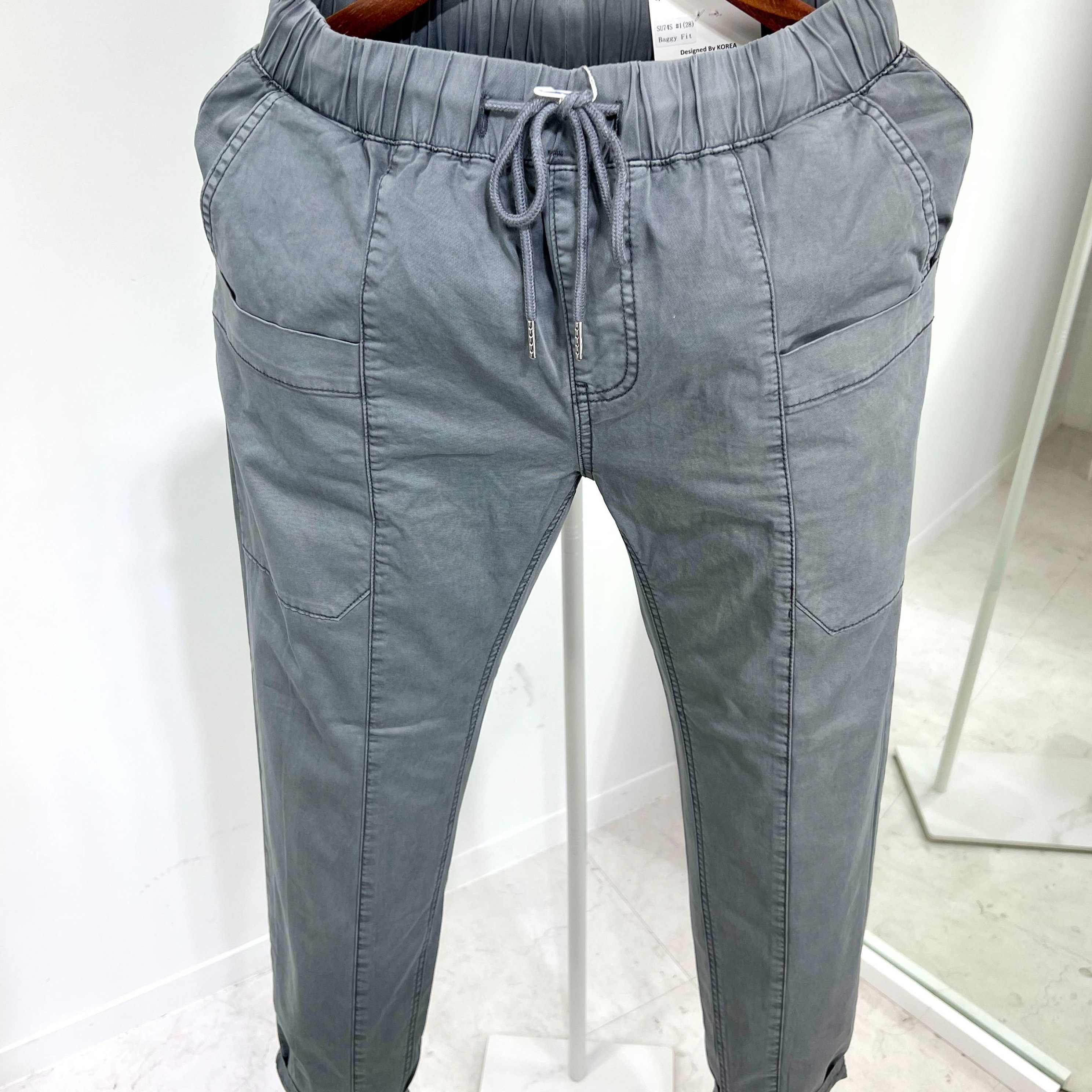 오시오시 남자 DM 밴딩 면바지 코튼팬츠 남성 캐주얼 데일리 편한 바지 37,000원