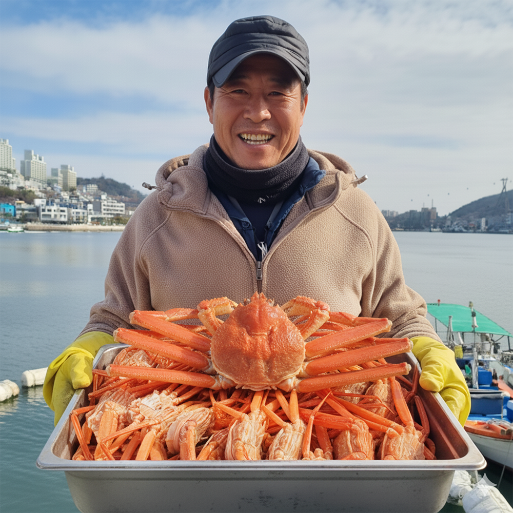 [재구매율1위] 포항 구룡포 수율보장 자숙홍게 연지홍게 30,870원