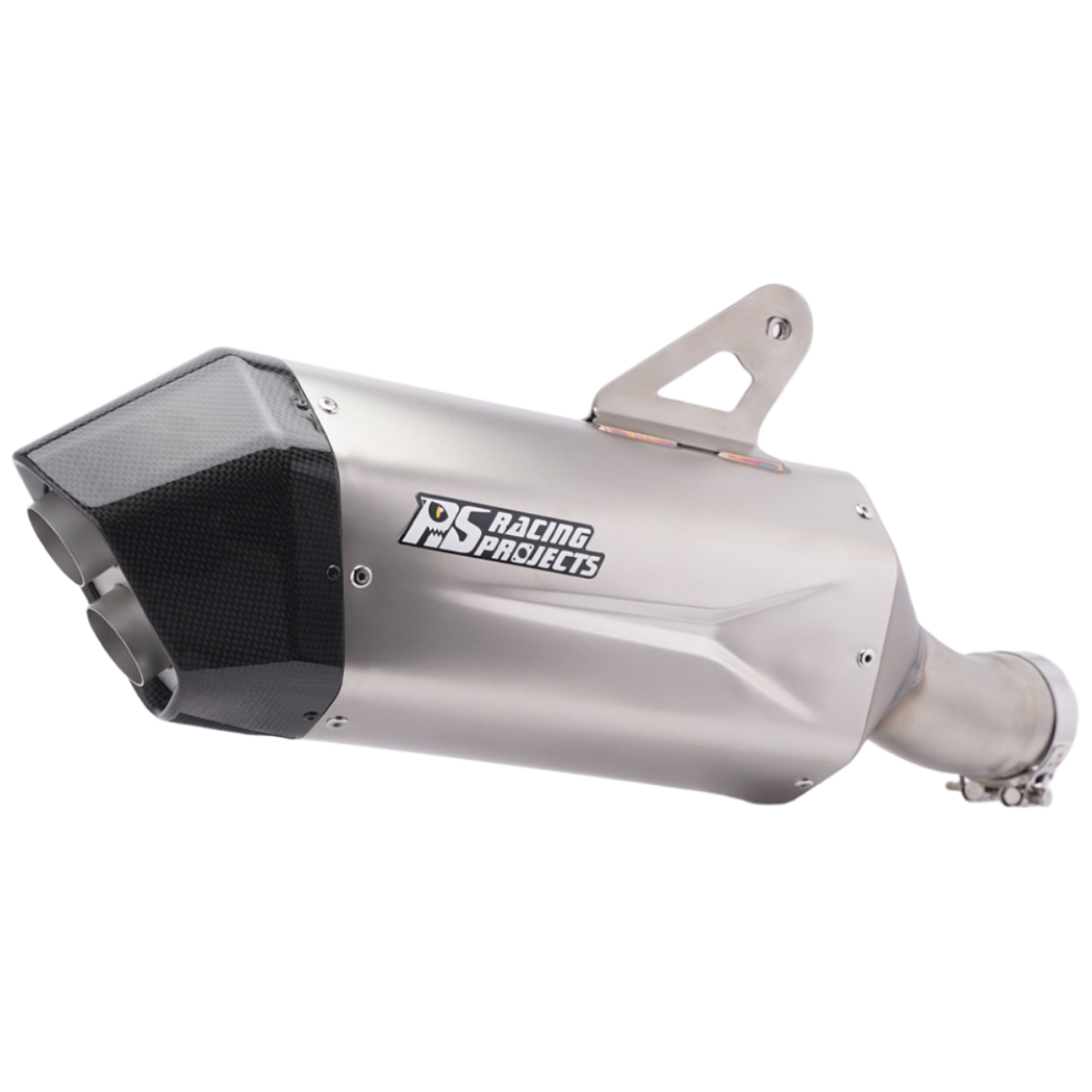 R1300GS 배기 머플러 중후단 일체형 블랙 스테인리스 카본 팁 듀얼 포트 EBMW13, 1개 480,000원