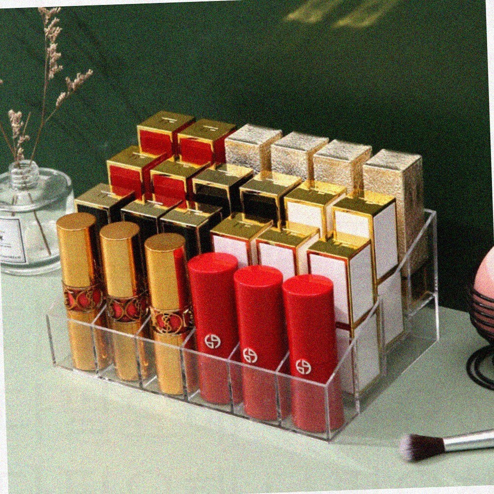 립스틱 정리함 투명 립스틱홀더 다용도 깔끔한 화장품정리대 수납함 8,010원