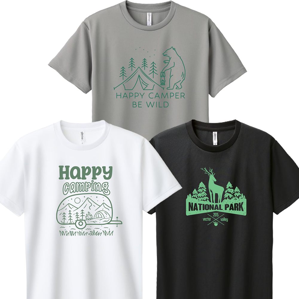 [1+1+1] 꼬마별 해피캠퍼 키즈 반팔티 유아 여아 남아 아동 주니어 옷 기능성 쿨론 반팔 티셔츠 여름 라운드 아동용 26,800원