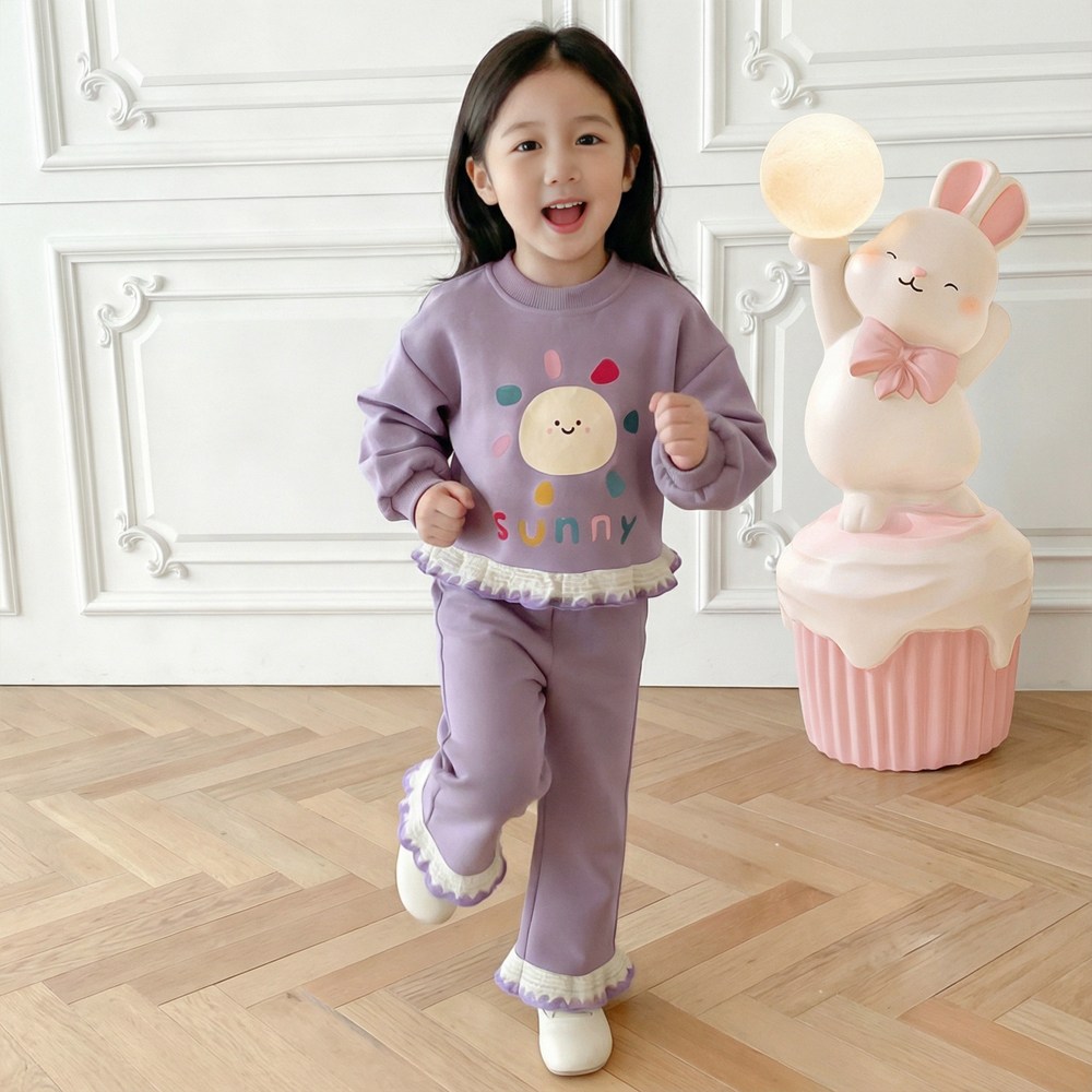 투에그 여아용 써니 상하복 세트 33,500원