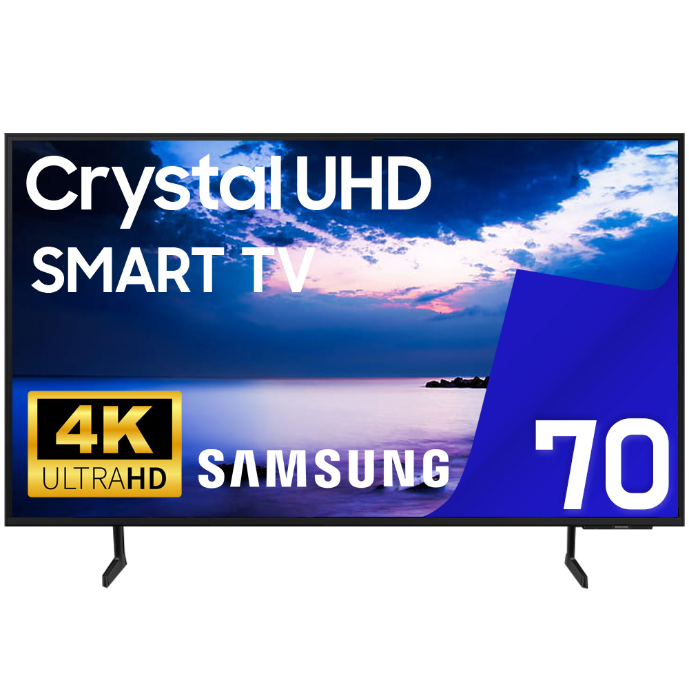 삼성 TV 70DU7200 크리스탈 UHD 4K 176cm(70인치) LED 스마트 티비 유튜브 넷플릭스 디즈니 미러링 779,000원