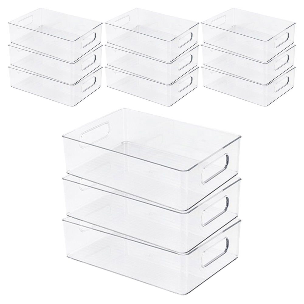 마켓피오 홈 투명 다용도 pp 정리 수납함 36,000원