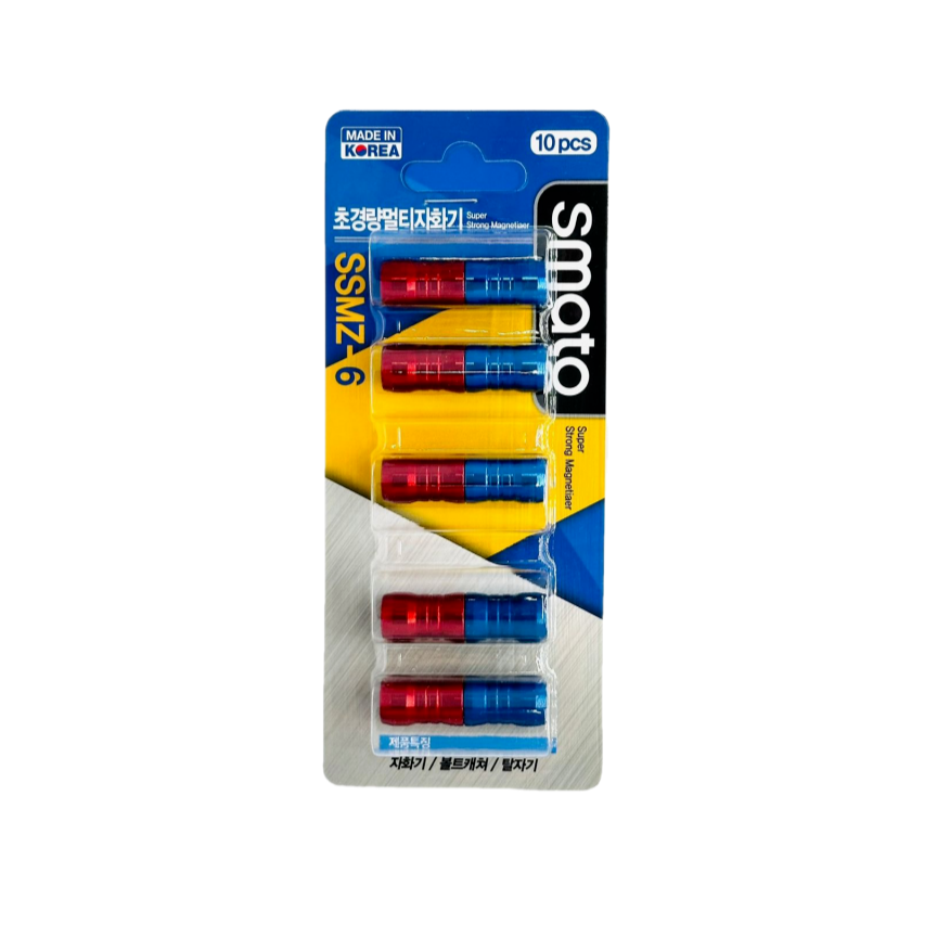 스마토 자석 초경량 강력멀티자화기 SSMZ-6 10pcs 36,990원