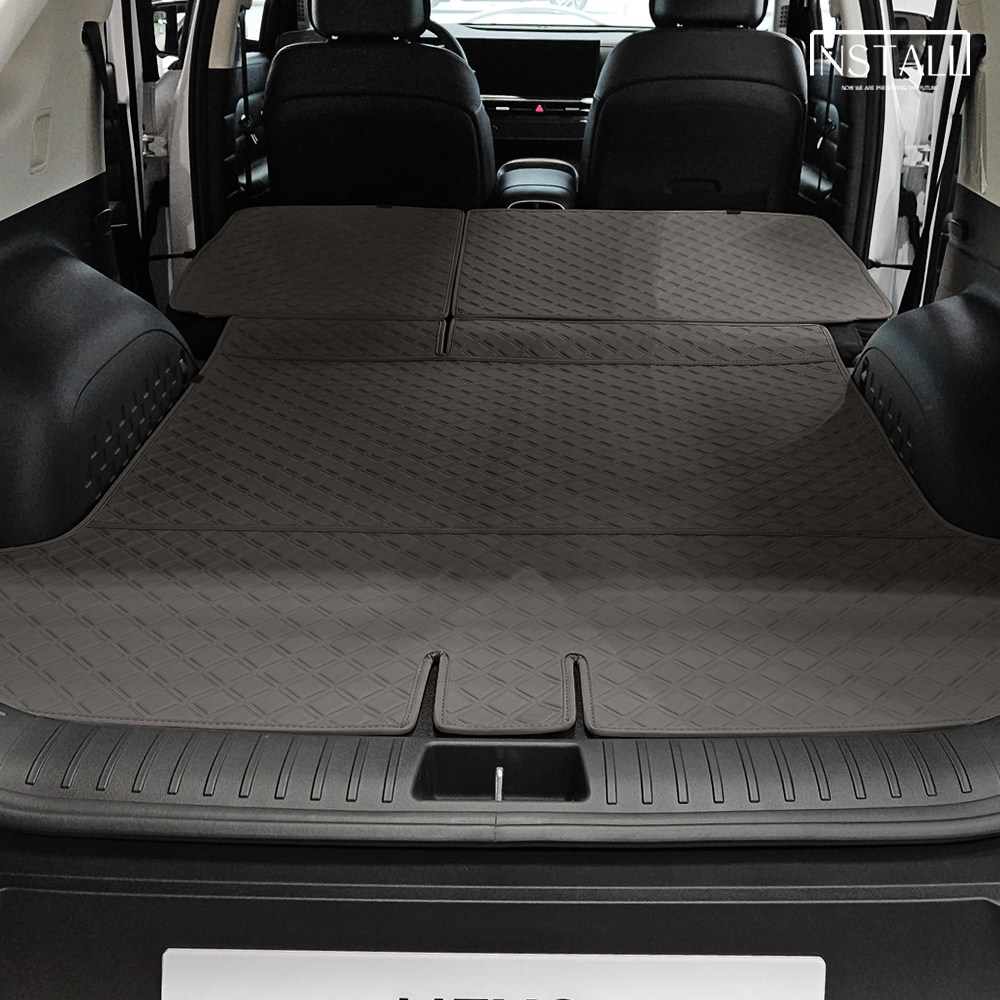 디올뉴 넥쏘 2세대 스퀘어 가죽 카매트, 브라운 79,000원