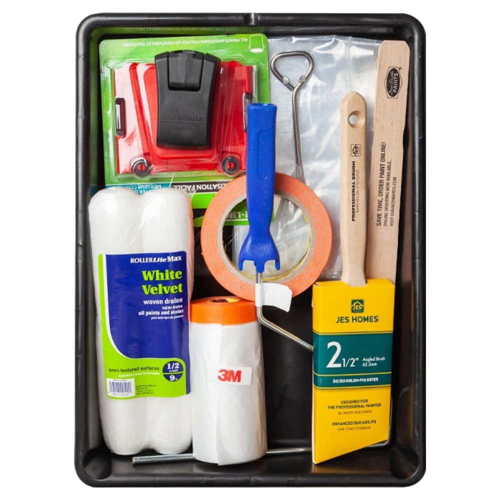 던에드워드 인테리어 벽면 천장 고급형 9인치 페인트 DIY 도구세트 NEW9WALLHIGHSET, 1세트 35,000원