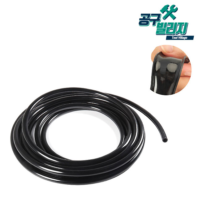 연질호스 4x7mm 10M 1롤 미니 스프링쿨러 점적호스 농수관 관수자재 4,000원