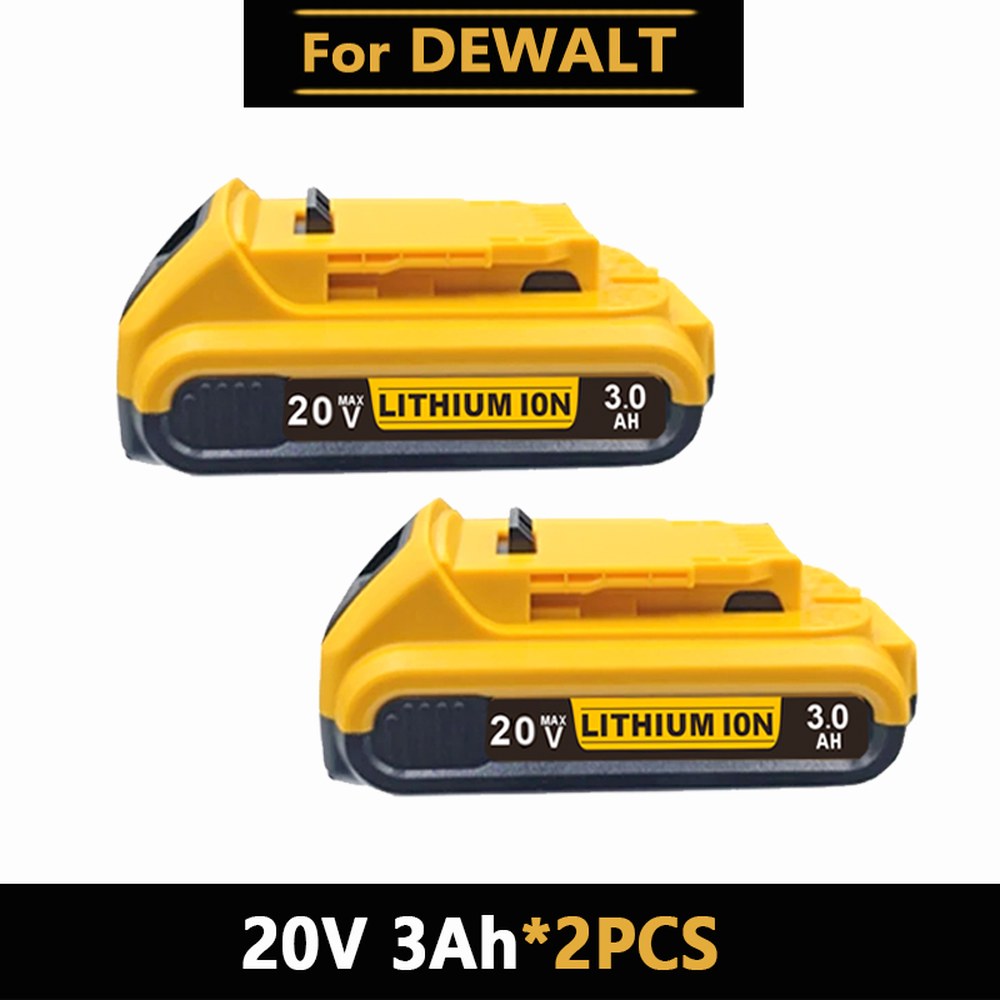 디월트 정품 20V 충전식 공구 배터리 DCB200 DCB201 DCB206 18V 20V 3AH용 3.0Ah. 디월트 18V 20V 공구 배터리용 39,000원