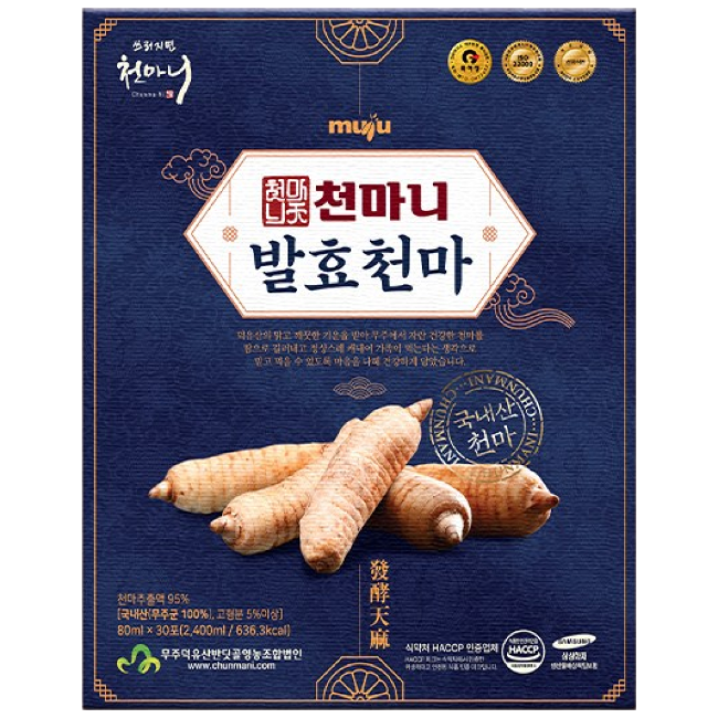 [천마니] 발효천마 80ml x 30포, 80ml, 30개 396,000원
