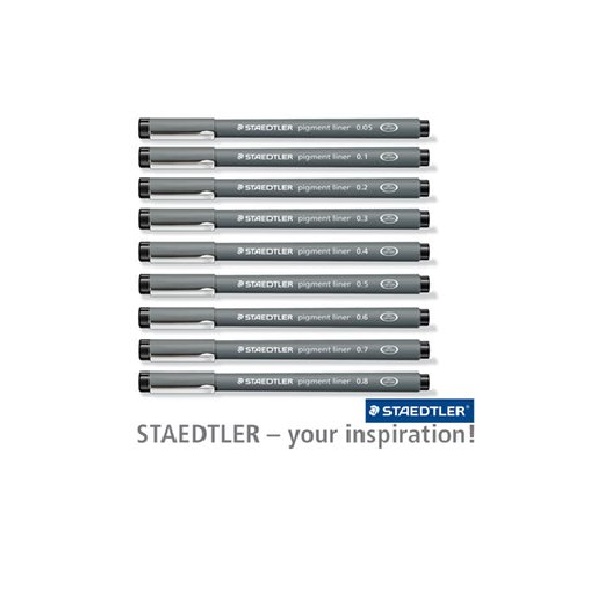 스테들러 수성펜 피그먼트라이너 308 프로젝트펜, 1개 1,950원