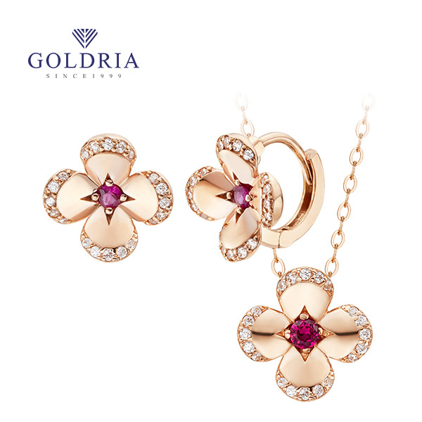 [골드리아] 14k 레나블라썸 세트 1,517,000원