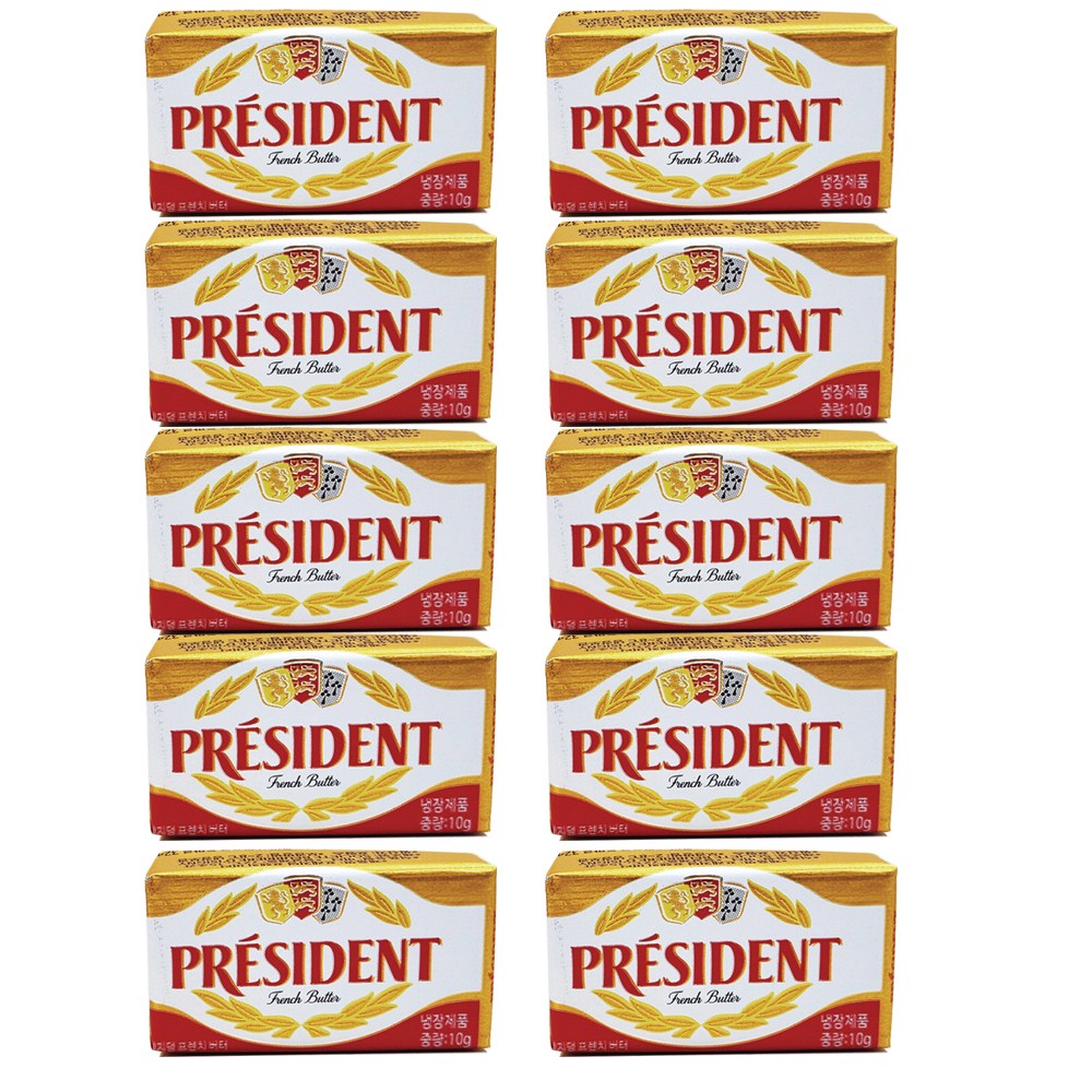 프레지덩 무염 버터 포션 x 10개 유크림 프레지던트 6,480원