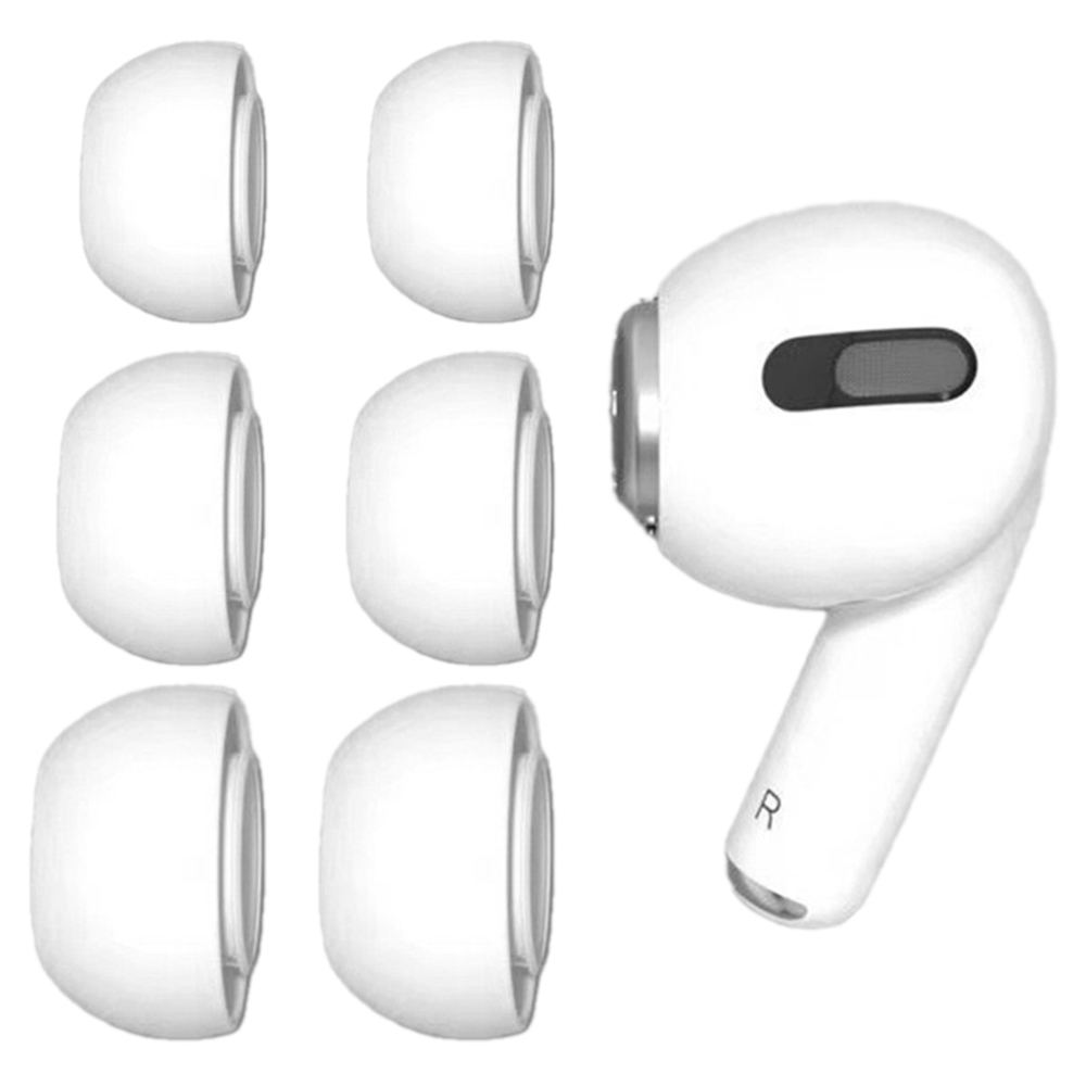 구스페리 에어팟 프로3 호환 실리콘 이어팁 S+M+L 6P, 단일색상, 1세트, 단일상품 5,670원