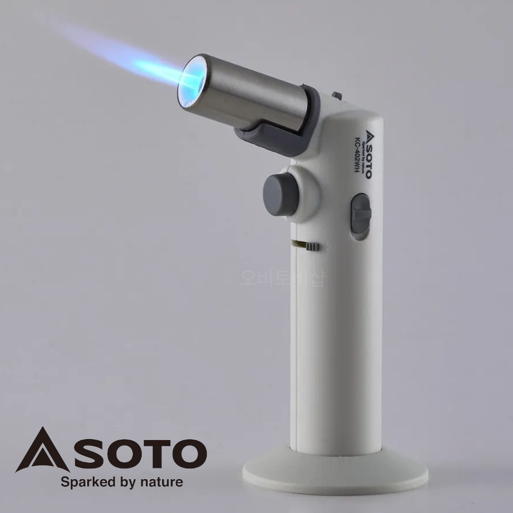 소토 SOTO 마스터 캠핑 아웃도어 요리용 미니 토치 KC-402WH 54,000원
