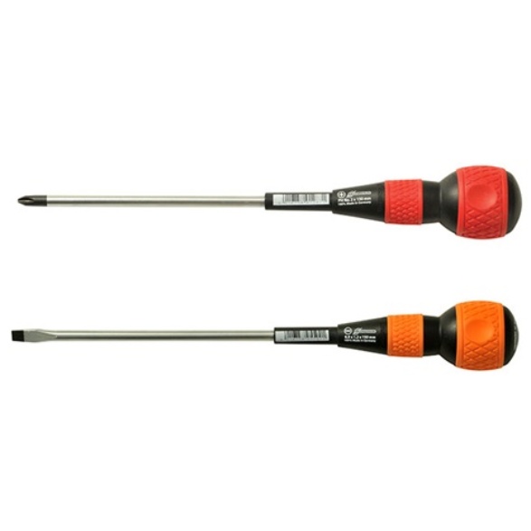 (본더스) 독일생산 BONDHUS 볼그립 2컴포넌트 스크류드라이버 일자+십자PH2 100미리 세트 16,000원