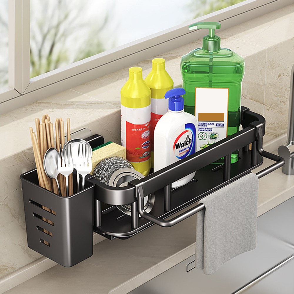 다이나토리 무타공 접착 수세미 행주 거치대 9,500원