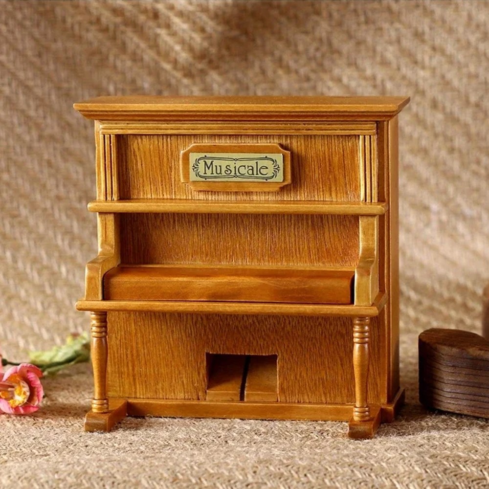 빅드림 인테리어 장식 소품 선물 미니어처 우드 오르골 피아노 18,510원