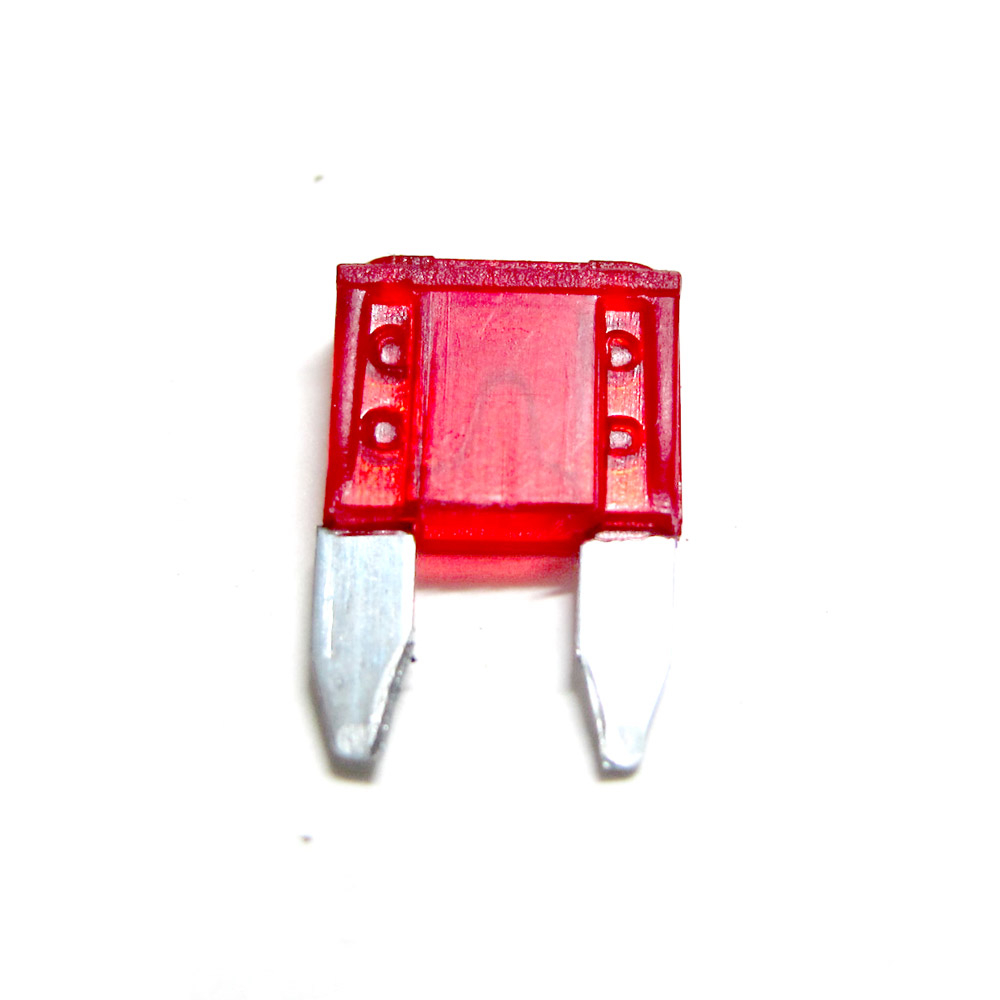 모터한 차량용 신형 휴즈 10A DIY 자동차 퓨즈 과전류 보호 과부하 전류 차단, 1개 100원