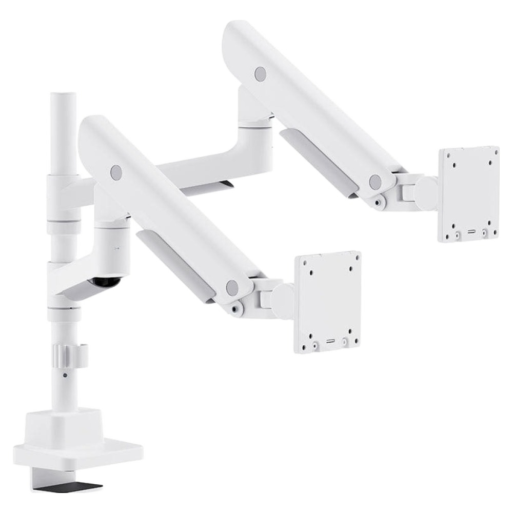 카멜마운트 듀얼 초 고중량 폴타입 모던 모니터암 MPD1PH, 화이트, 1개 166,000원