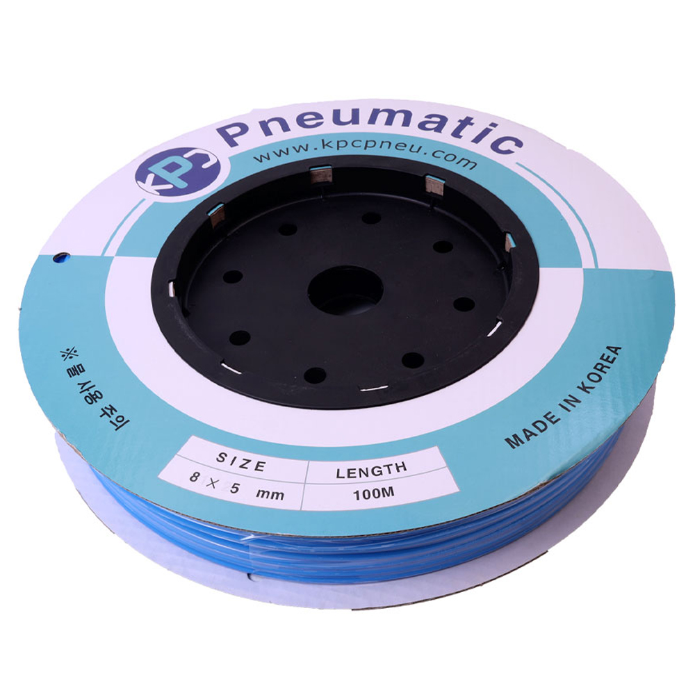 KPC 폴리우레탄 에어 호스 청색 8mm x 5mm x 100m 41,400원
