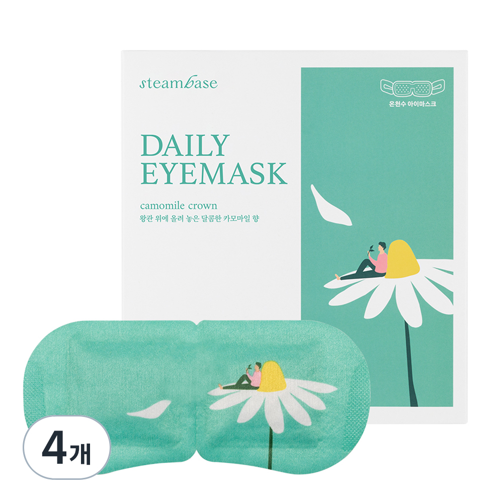 스팀베이스 데일리 아이마스크 카모마일향, 5매입, 4개 24,840원