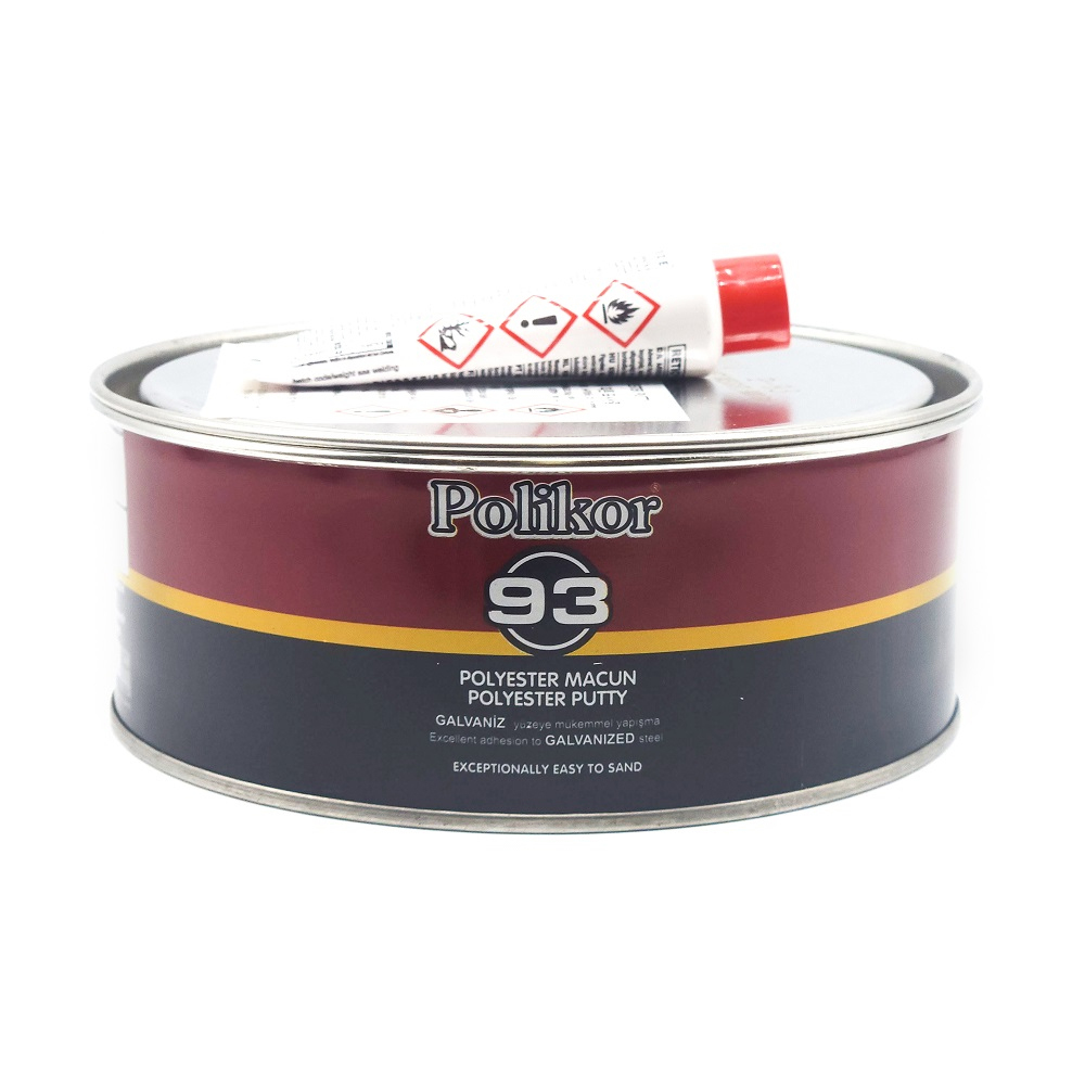 폴리코 93 아연퍼티 1kg LS 판금퍼티 경화제포함 18,500원