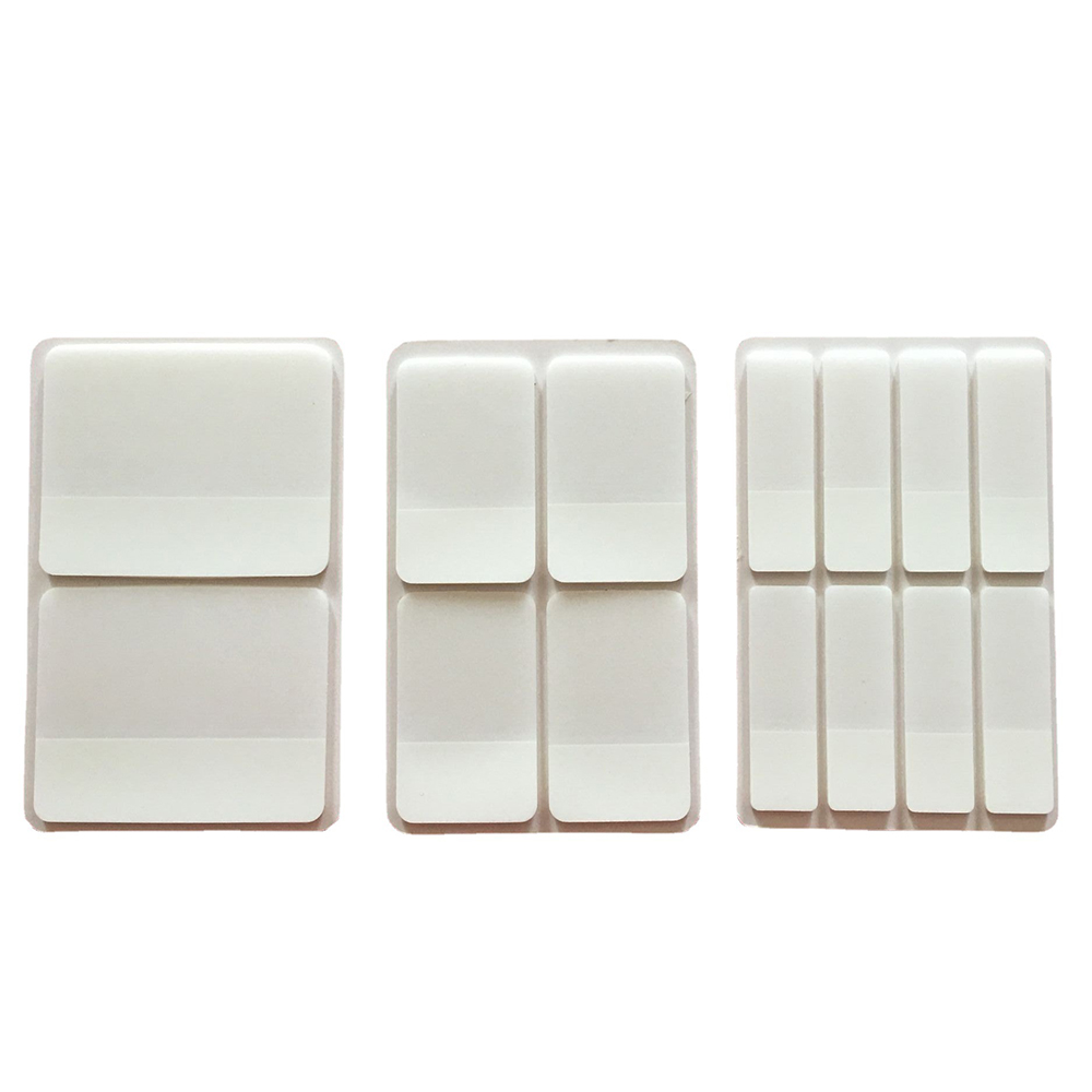 블리스키미 화이트 인덱스 점착메모지 북마크 심플 책띠지 포장용 스티커 반 투명 포카 플래그 8,460원