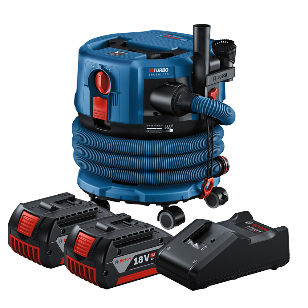 보쉬 GAS18V-12MC 충전 바이터보 건습식 청소기 18V 5.0Ah 배터리 2개 세트 499,130원