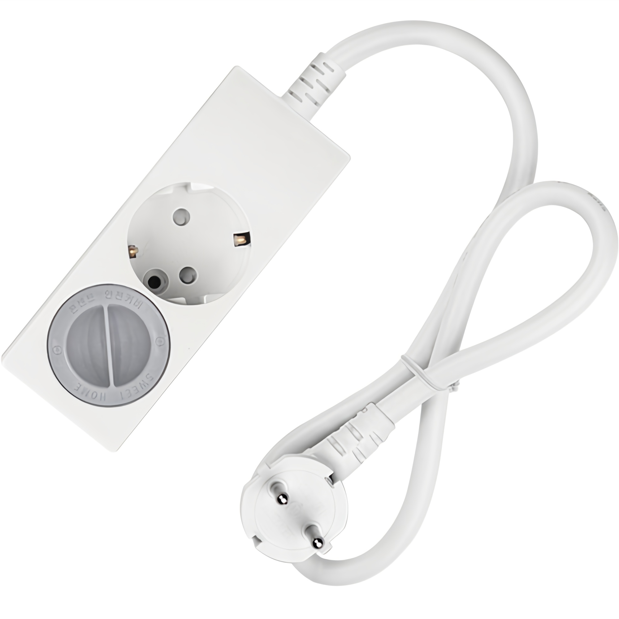 스윗홈 국내생산 일반 접지 멀티탭 2구+안전커버 1p 5,910원