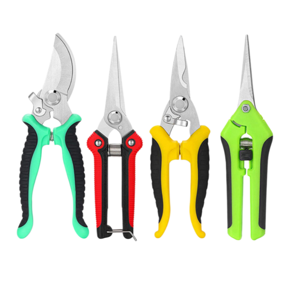혼색 스테인리스 원예 전지가위 세트 가정용 다기능 과수 화초 정원 분재 가지치기용 5종, 1세트 25,980원