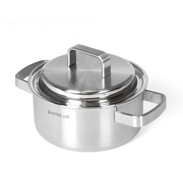 키친아트 프리미오 스텐316 IH 인덕션 양수냄비(18cm 20cm 24cm) 95,900원