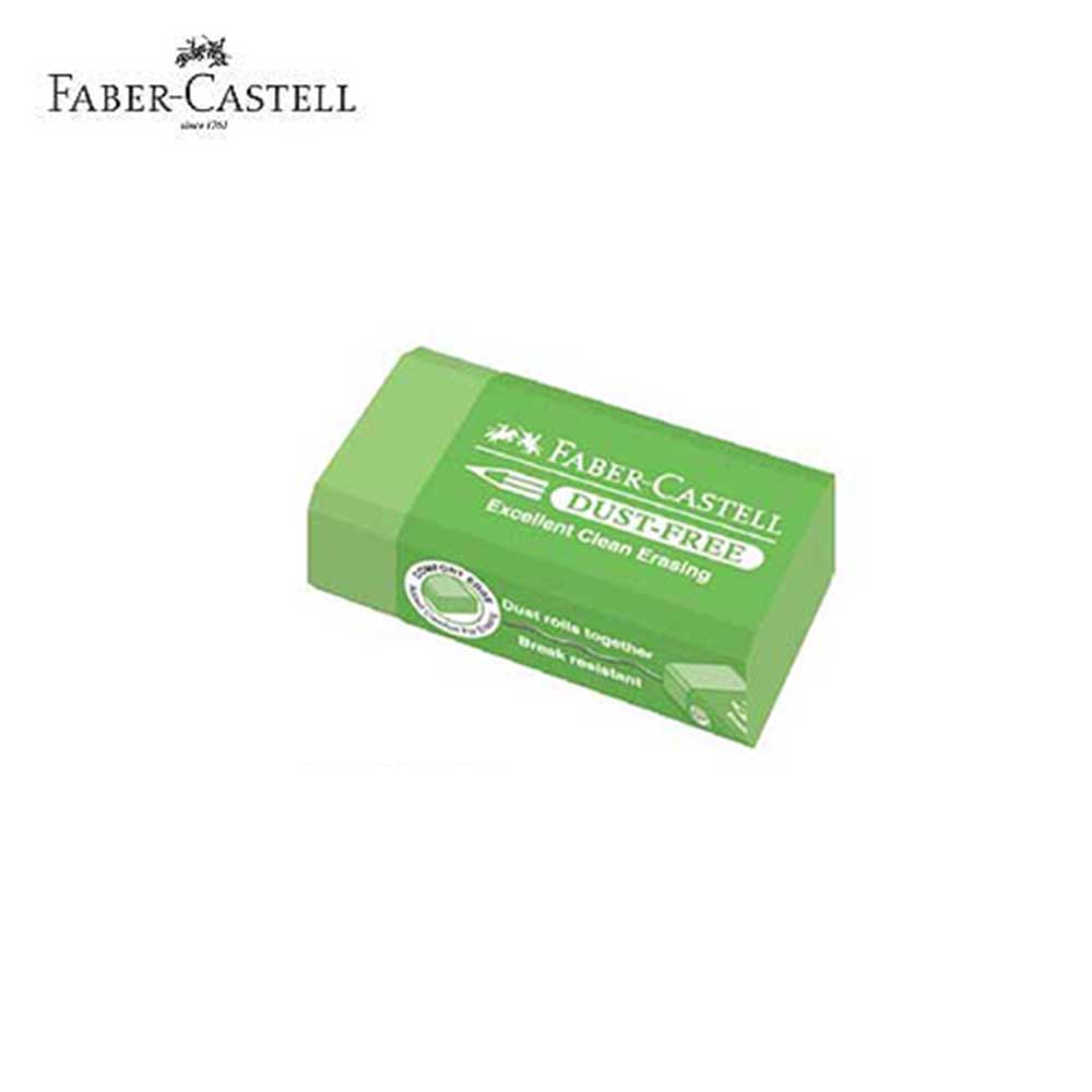 파버카스텔 더스트프리 지우개 파스텔그린 187210 600원