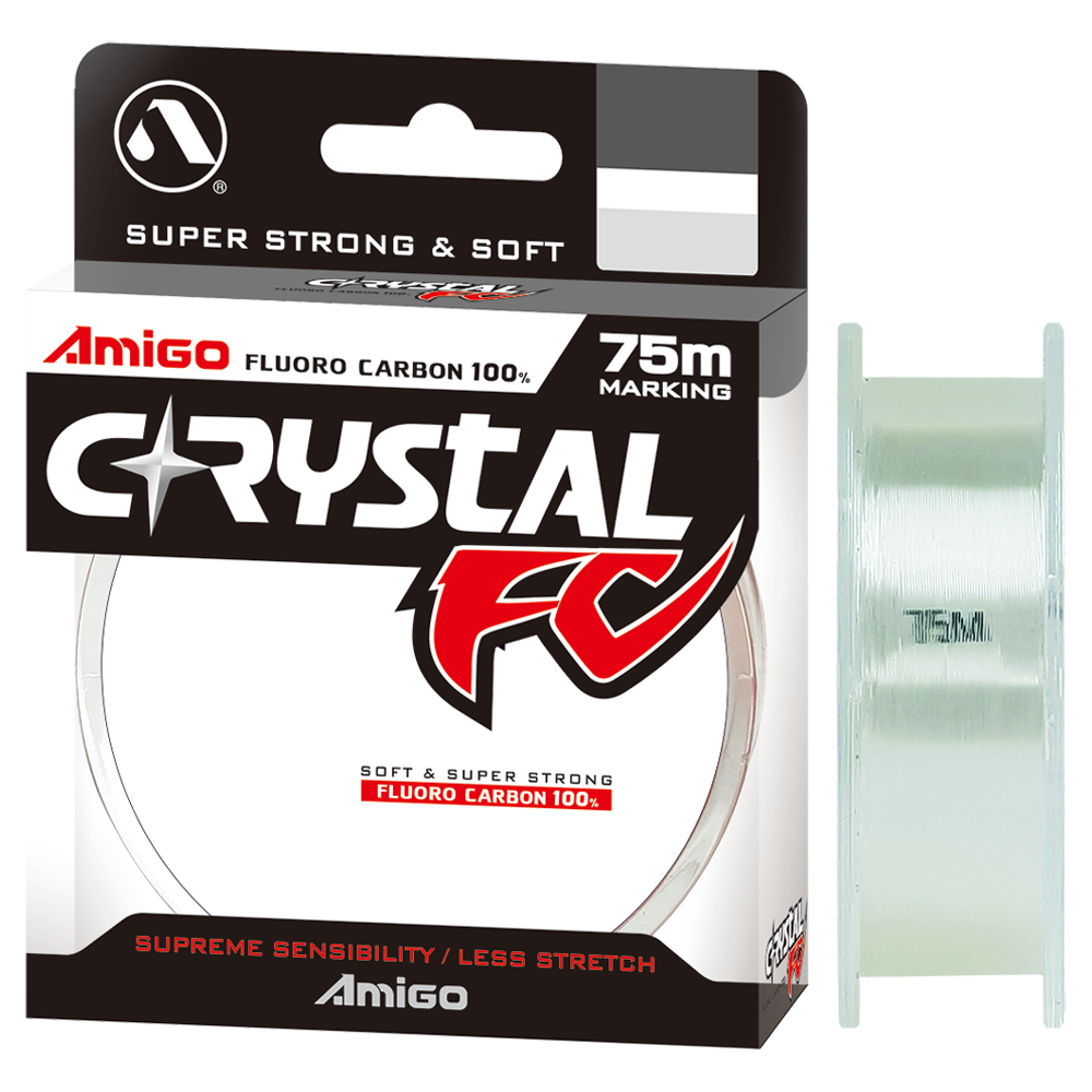 Amigo 크리스탈 FC 배스 카본줄 150m 13,500원