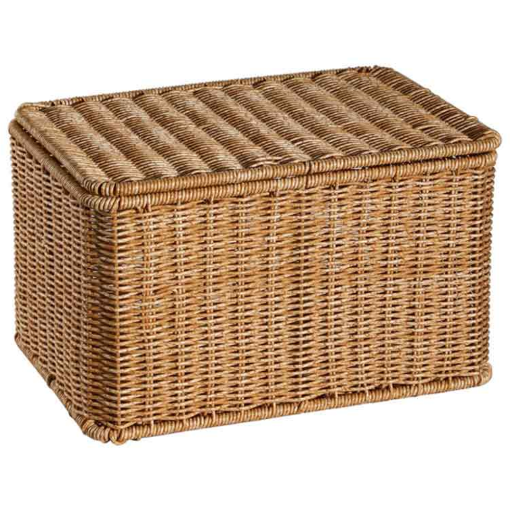 코드86 사각 라탄바구니 정리함 뚜껑 일반형, 중, 1개 22,800원