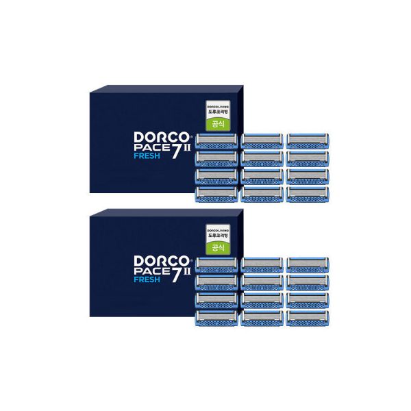 페이스7투 프레시 면도날 12입 x2(24입)/7중날/호환가능 100,800원