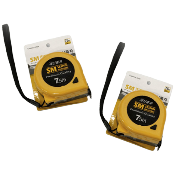 공구 세신줄자 7.5m, 1개 5,500원