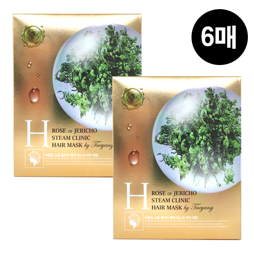 청담스타일 아티스트 태양 부활초 스팀 클리닉 헤어팩 1박스(3매)X2개 30,900원