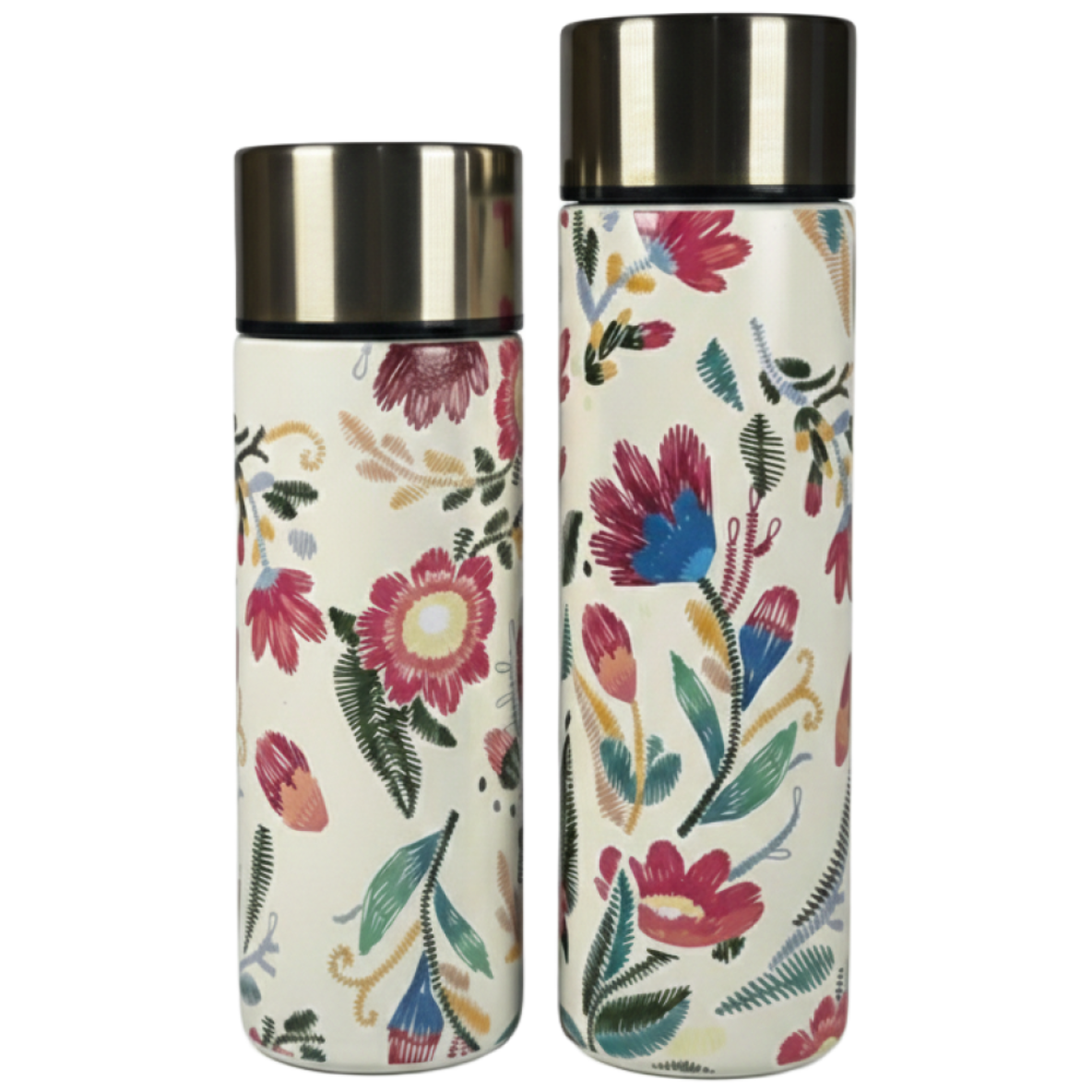 칸토 플라워 패턴 미니 보온병 텀블러, 1개, 120ml, IVORY 17,000원