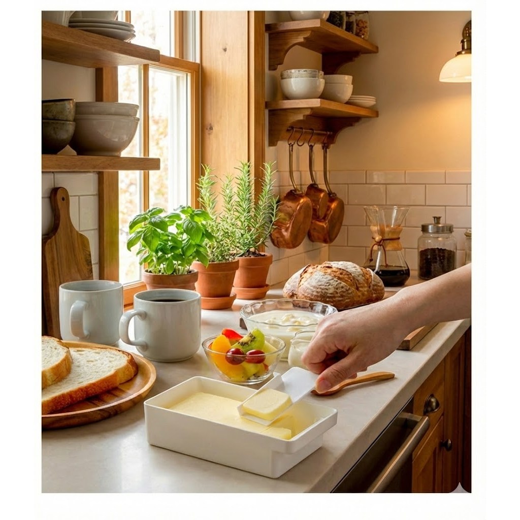 버터케이스 일본산 버터커터 내장 냉장고 버터보관통 200g 용 5,900원