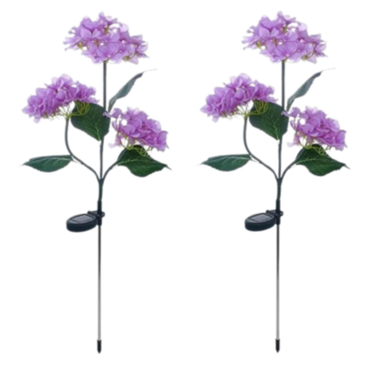 솔라큐 태양광 LED 정원등 수국 꽃 3송이 2SET SLQ-27 야외 정원 화단 28,290원