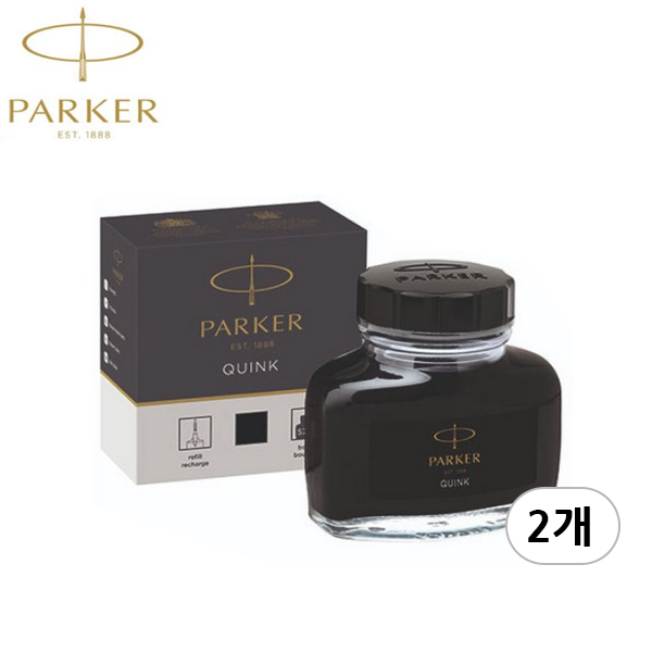 PARKER QUINK 파카 큉크 만년필 병잉크 57ml 만년필잉크 3가지색상 30,400원