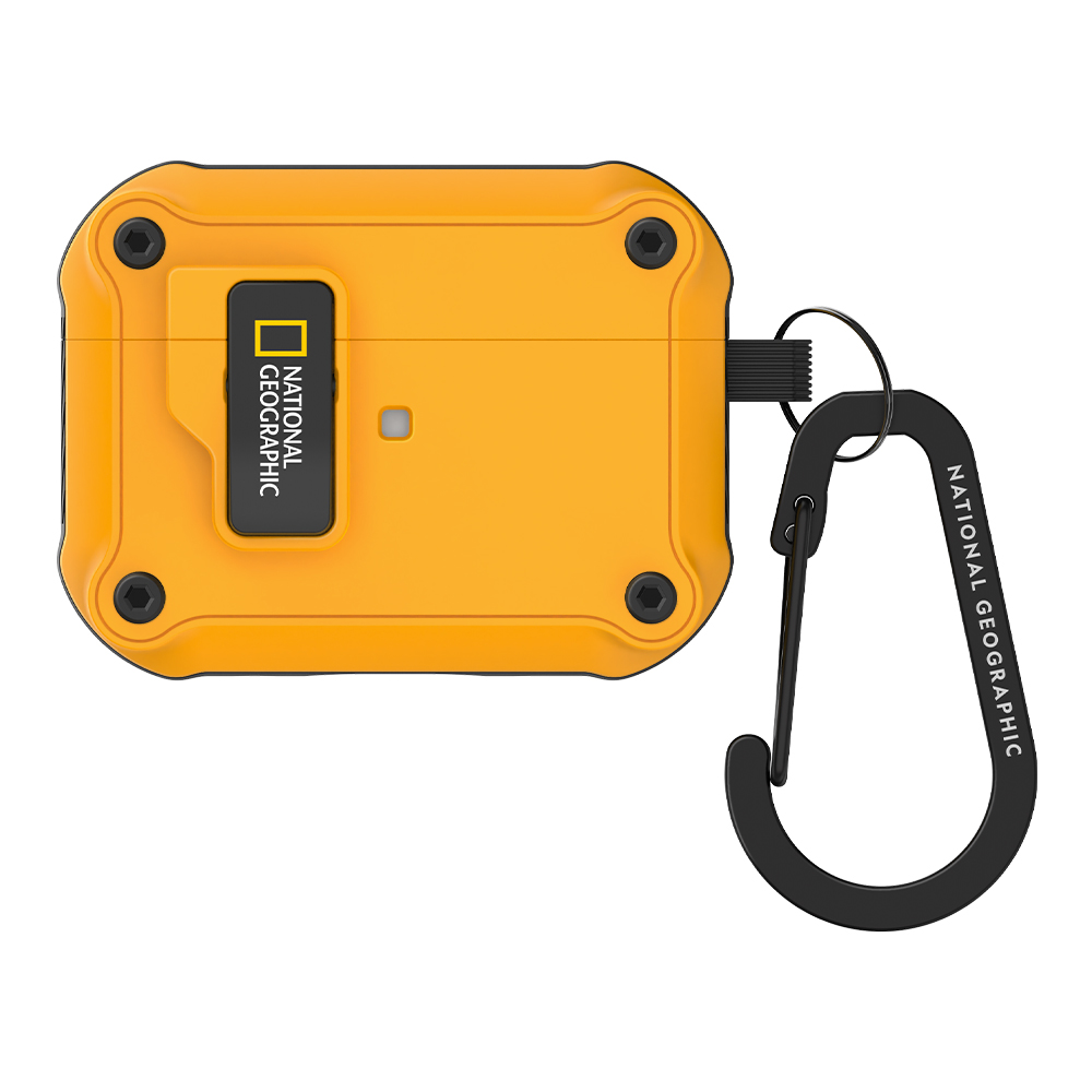 내셔널지오그래픽 러기드 범퍼 오토 락 케이스, 에어팟프로2, 옐로우, 1개 21,600원
