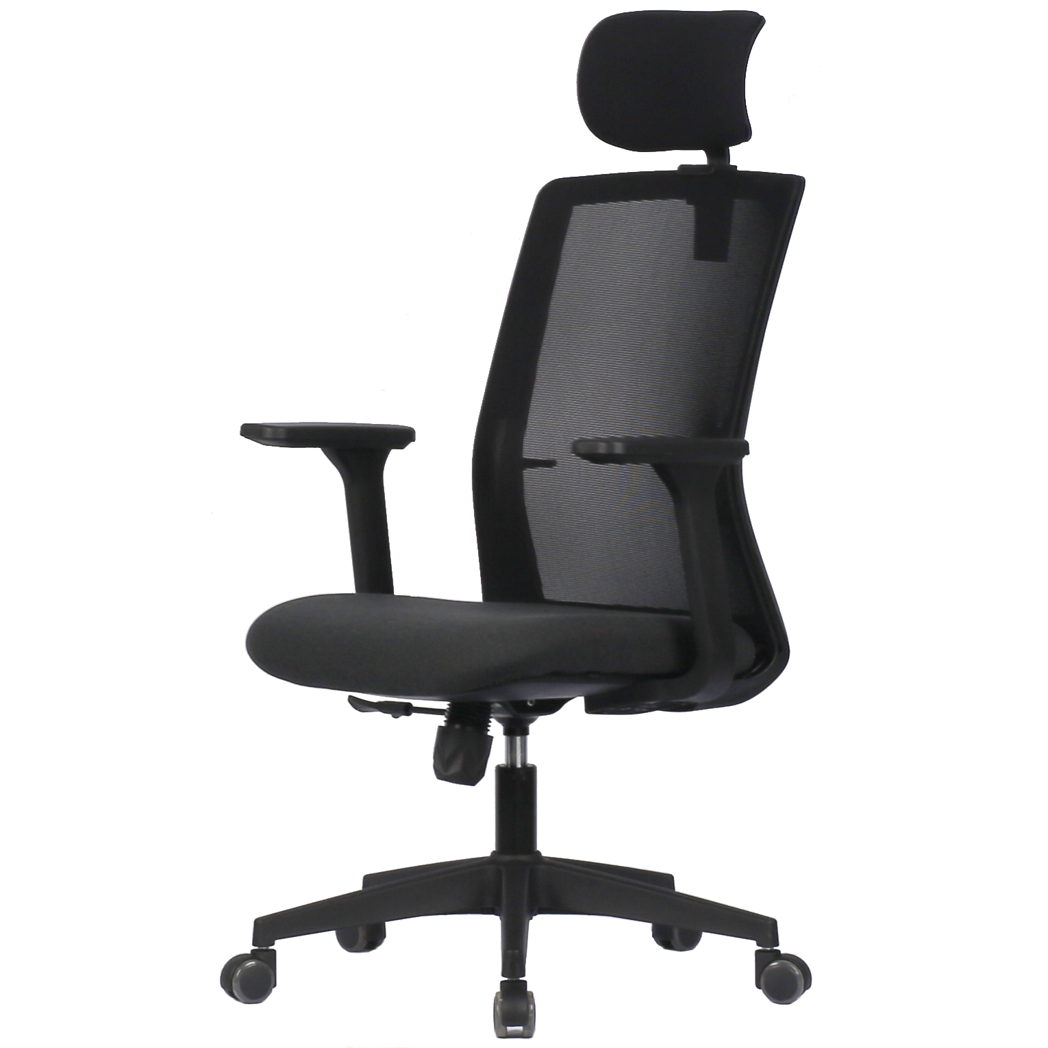 첼리스 벨런스 메쉬 편한 사무용 사무실 학생 공부 책상 컴퓨터의자 헤드레스트, 블랙+블랙 106,000원