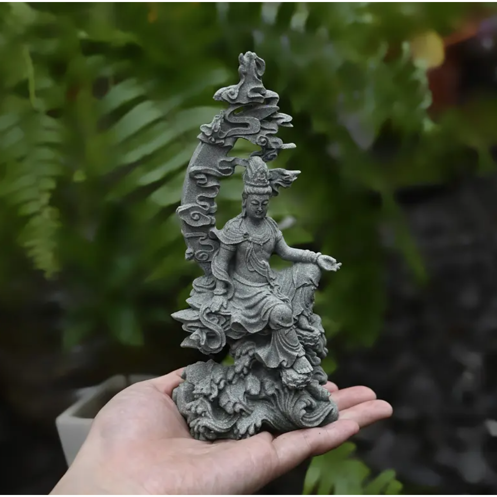 해수관음상 조각상 25,000원