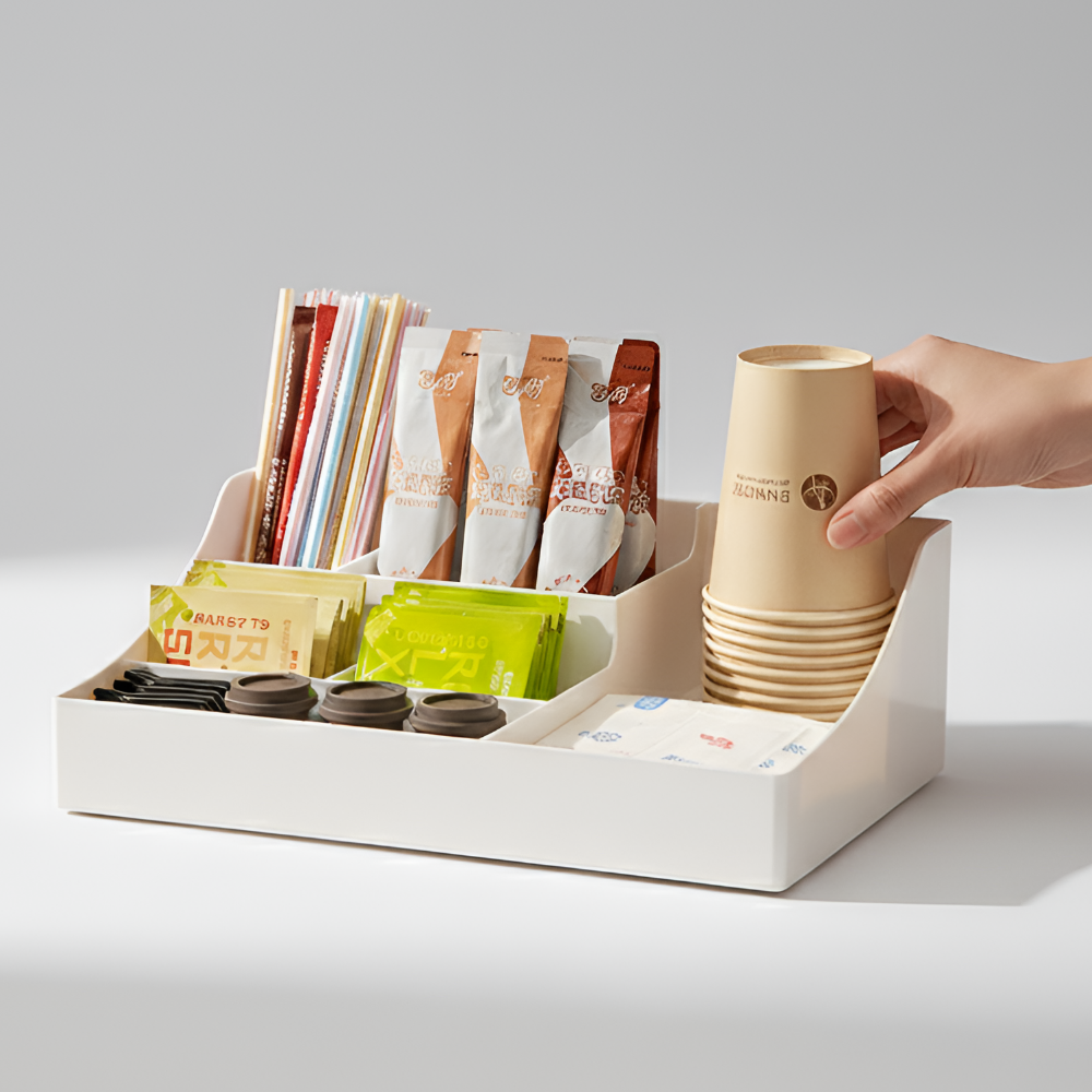 에이솜 다용도 탕비실 정리함 커피 정리함 티백 정리함 수납정리대 9,200원